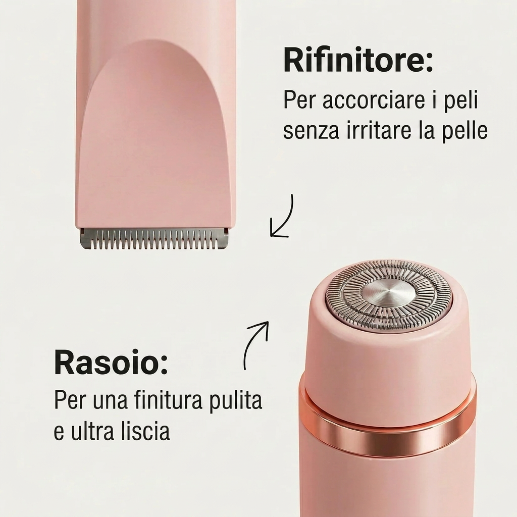 SilkRazor Pro 2 in 1 – Rasoio Elettrico Donna Bikini & Corpo